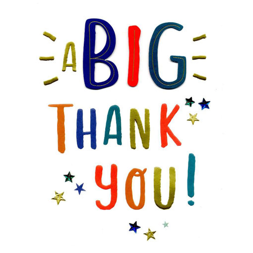 Picture of A BIG THANK YOU JUMBO CARD